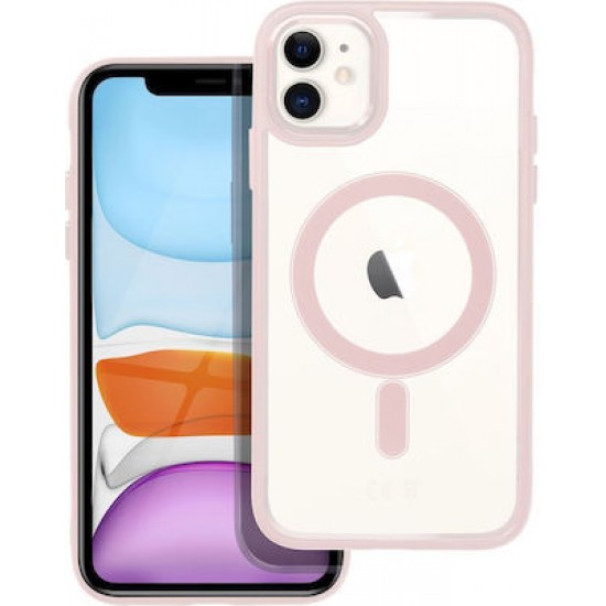 Color Edge Mag Back Cover Ανθεκτικό Ροζ (iPhone 11)