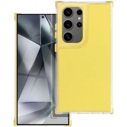 Matrix Back Cover Πλαστικό / Σιλικόνης Κίτρινο (Redmi 14C)