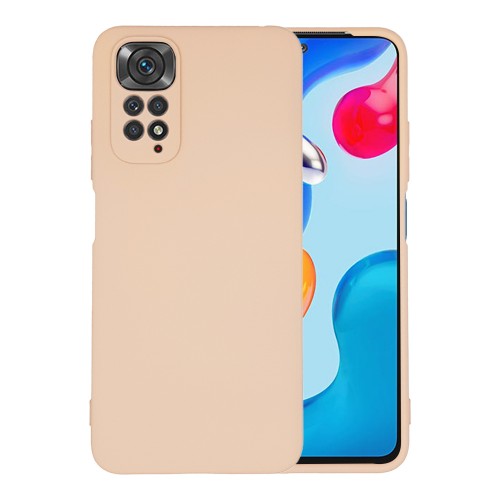 Senso Liquid Back Cover Σιλικόνης Ροζ (Redmi Note 11 / 11S)