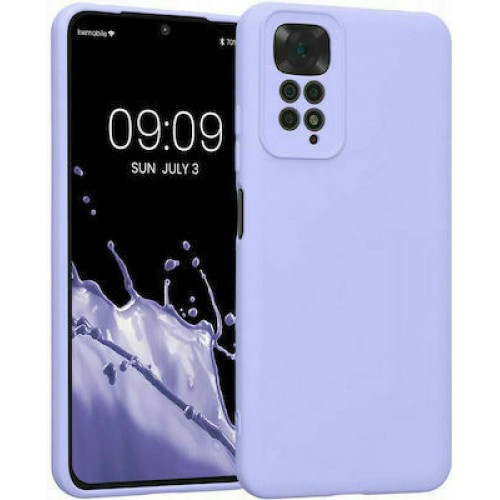 Senso Liquid Back Cover Σιλικόνης Μωβ (Redmi Note 11 / 11S)