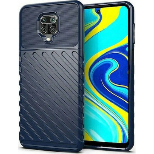 Hurtel Thunder Series Back Cover Μπλε (Redmi Note 9S / 9 Pro / 9 Pro Max)