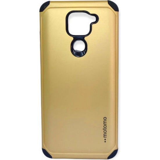 Motomo Tough Armor Back Cover Πλαστικό / Σιλικόνης Ανθεκτική Χρυσό ( Xiaomi Redmi Note 9 )