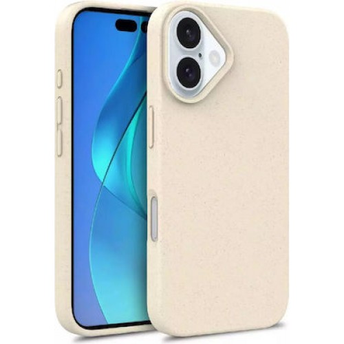 Multi-color Wheat Bran Case Magsafe Iphone 16 Beige