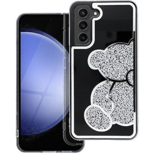 Back Cover Πλαστικό Ασημί (SAMSUNG A16 5G, TEDDY BEAR)