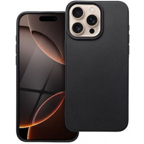 Skin Cover Back Cover Δερμάτινο Μαύρο (Galaxy A16)