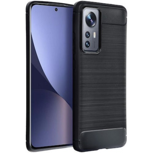 Carbon Back Cover Μαύρο (Redmi Note 12 5G)