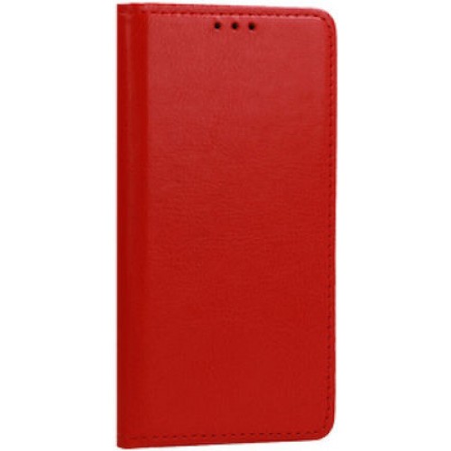 Book Δερμάτινο Κόκκινο (Galaxy S22 Ultra 5G)