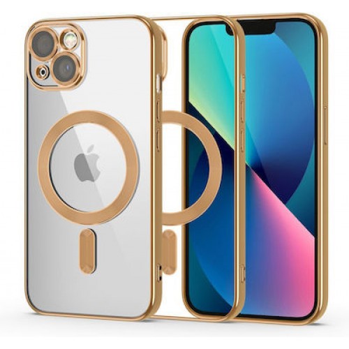 Tech-Protect Magshine Back Cover Χρυσό (iPhone 13)