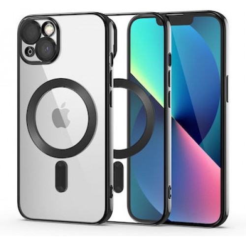 Tech-Protect Magshine Back Cover Μαύρο (iPhone 13)