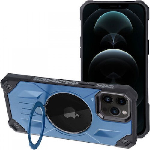Mag Cover Back Cover Ανθεκτική Μπλε (iPhone 12 Pro Max)