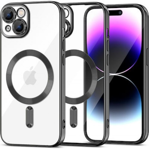 Tech-Protect Magshine Back Cover Μαύρο (Apple iPhone 14/15)