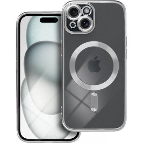 Electro Back Cover Σιλικόνης Γκρι (iPhone 14/15)