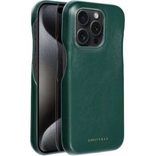 Roar Look Δερματίνης Πράσινο (iPhone 15 Pro Max)