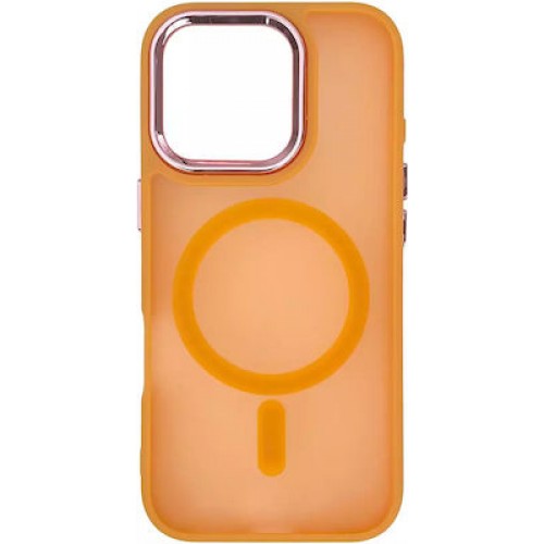 Magnetic Collection Magsafe Case Iphone 16 Pro Orange