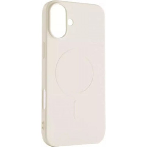 Liquid Silicone Case Magsafe Iphone 16 Pro Beige