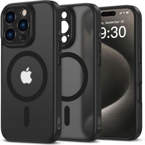 Tech-Protect Magcam Magsafe Back Cover Μαύρο (iPhone 16 Pro)