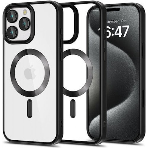 Tech-Protect Magflex Back Cover Satin Black (iPhone 16 Pro)