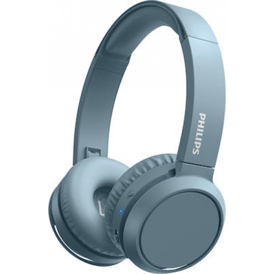 Philips TAH4205 Ασύρματα Bluetooth On Ear Ακουστικά με 29 ώρες Λειτουργίας και Quick Charge Μπλε