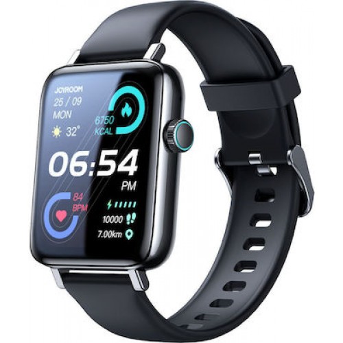 Joyroom JR-FT5 Smartwatch με Παλμογράφο (Μαύρο)