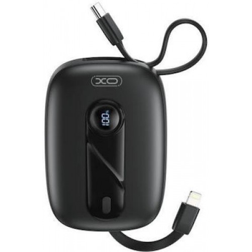 XO PR246 Power Bank 10000mAh 20W Power Delivery Μαύρο