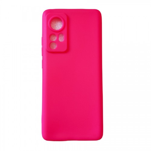 Θήκη πλάτης σιλικόνης για Xiaomi 12/12x Φουξια OEM