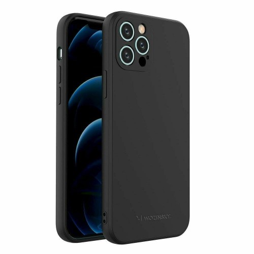 Wozinsky Color Back Cover Σιλικόνης Μαύρο (iPhone 13 Pro Max)