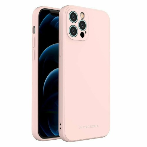 Wozinsky Color Back Cover Σιλικόνης Ροζ (iPhone 13 Pro Max)