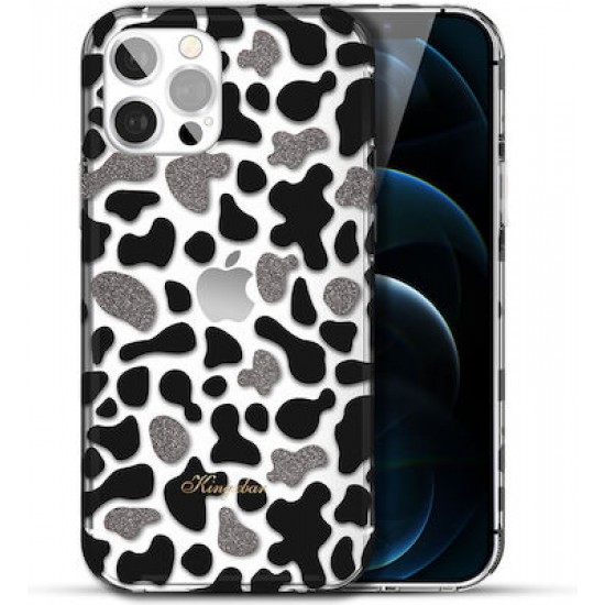 Kingxbar Wild Back Cover Σιλικόνης Cow (iPhone 13 Pro Max)