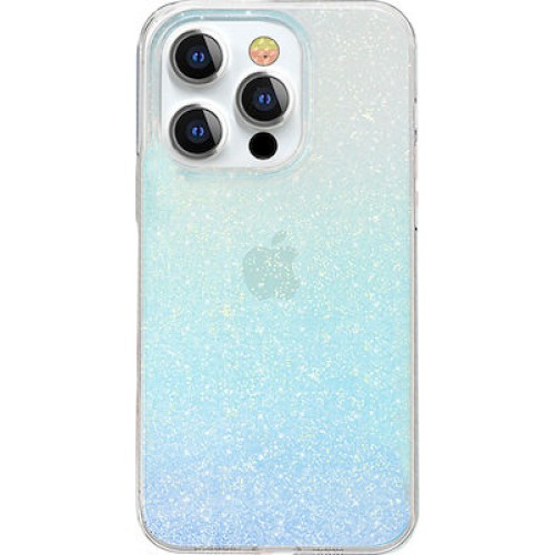 Kingxbar Streamer Back Cover Σιλικόνης Blue Glitter (iPhone 13 Pro Max)