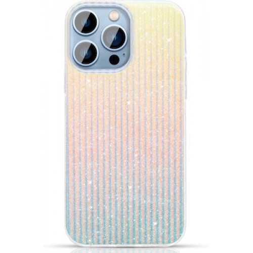 Kingxbar Travel Back Cover Σιλικόνης Blue Gradient (iPhone 13 Pro)