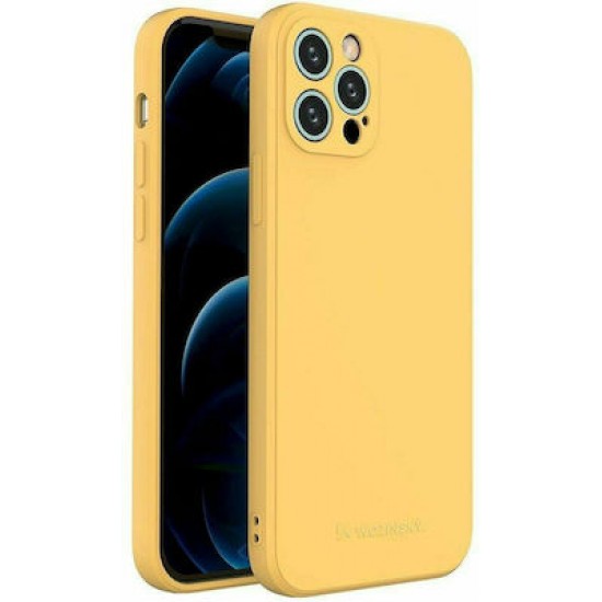Wozinsky Color Back Cover Σιλικόνης Κίτρινο (iPhone 13 Pro)