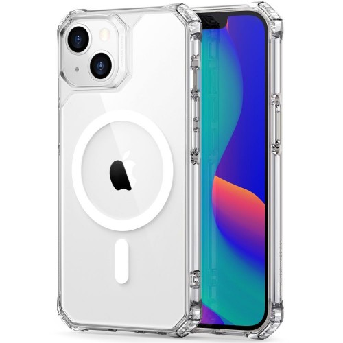 ESR Air Armor Halolock Magsafe Back Cover Πλαστικό / Σιλικόνης Διάφανο (iPhone 14 Plus)