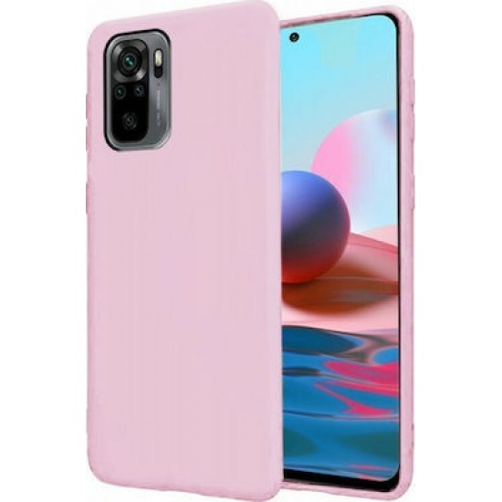 Matt TPU Case for Xiaomi Redmi Note 10 / Redmi Note 10S Pink