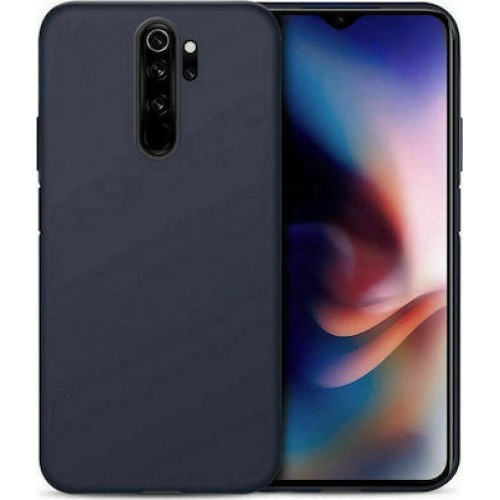 Matt TPU case for Xiaomi Redmi Note 8 Pro navy blue