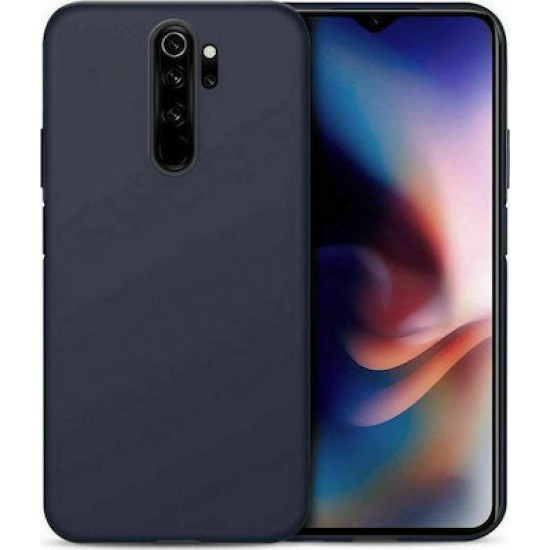 Matt TPU case for Xiaomi Redmi Note 8 Pro navy blue