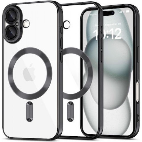 Tech-Protect Magflex Back Cover Shiny Black (iPhone 16)