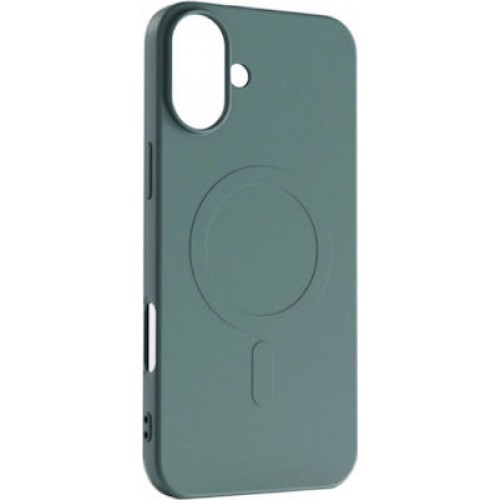 Liquid Silicone Case Magsafe Compatible Iphone 16 Dark Green