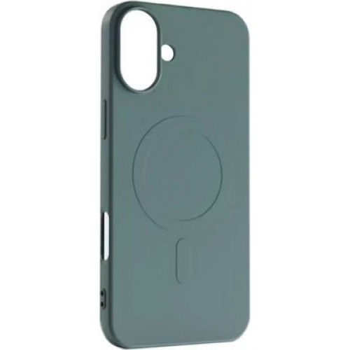 Liquid Silicone Case Magsafe Iphone 16 Pro Dark Green