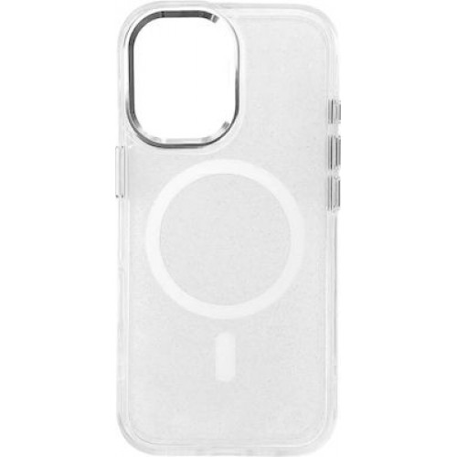Glitter Case Magsafe Iphone 16 White Glitter