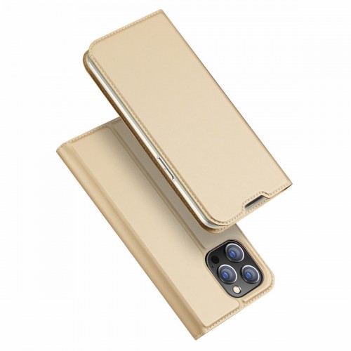 Dux Ducis Skin Pro Book Δερματίνης Χρυσο (iPhone 14 Pro Max) Dux Ducis Skin Pro Book Δερματίνης Χρυσο (iPhone 14 Pro Max)