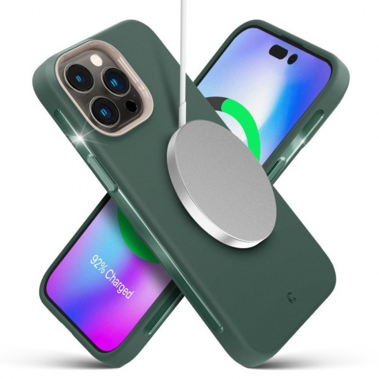 Spigen Cyrill Ultra Color Mag Back Cover Σιλικόνης Kale (iPhone 14 Pro Max)