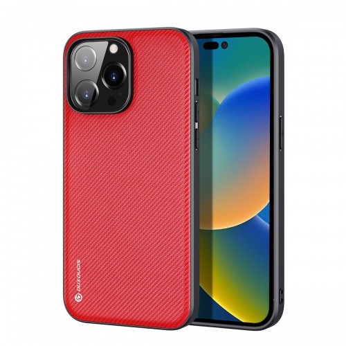Dux Ducis Fino Back Cover Πλαστικό / Σιλικόνης Κόκκινο (iPhone 14 Pro Max) Dux Ducis Fino Back Cover Πλαστικό / Σιλικόνης Κόκκινο (iPhone 14 Pro Max)