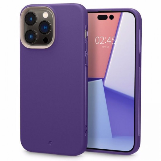Spigen Cyrill Ultra Color Mag Back Cover Σιλικόνης Taro (iPhone 14 Plus)