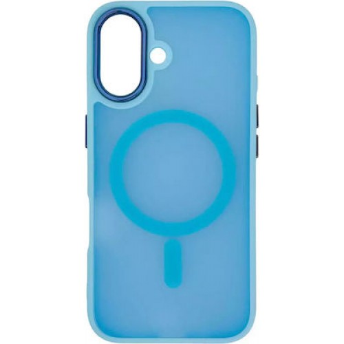 Magnetic Collection Magsafe Case Iphone 16 Plus Light Blue