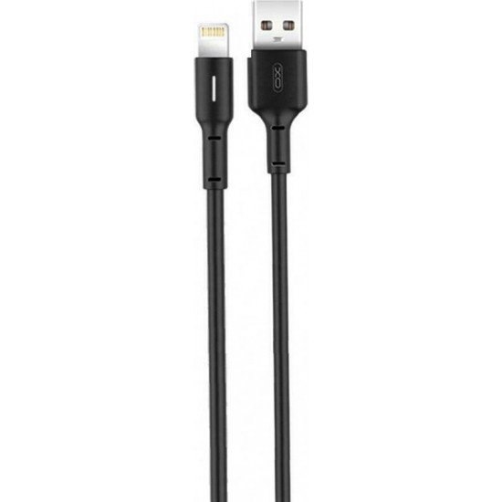 XO NB112 USB to Lightning Cable Μαύρο 1m