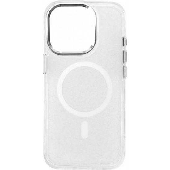 Glitter Case Magsafe Iphone 16 Pro Max White Glitter