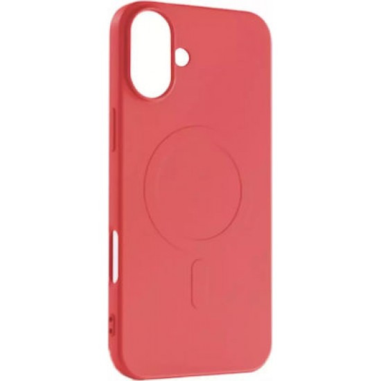 Liquid Silicone Case Magsafe Iphone 16 Pro Max Red