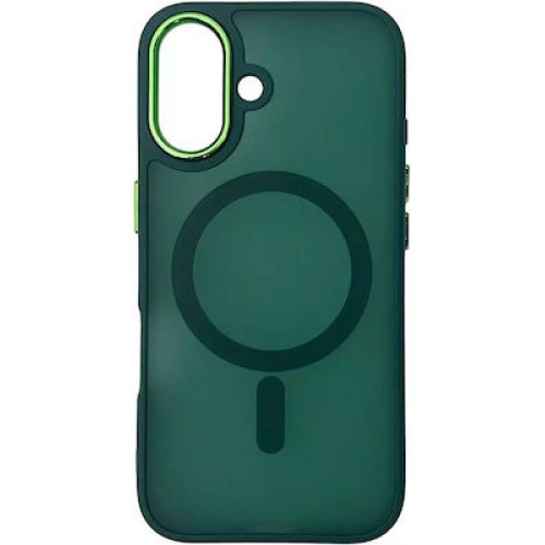 Magnetic Collection Magsafe Case Iphone 16 Dark Green