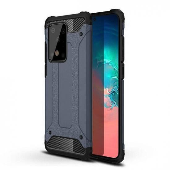 Forcell Armor Back Cover Πλαστικό Ανθεκτική Μπλε (Galaxy S20 Ultra)
