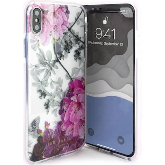 Ted Baker Back Cover Σιλικόνης Babylon Nickel (iPhone XS Max)